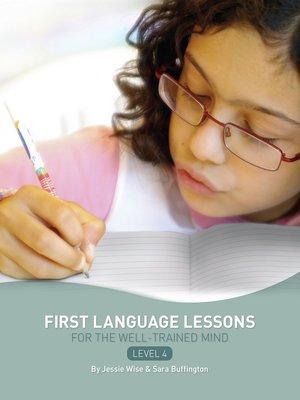 cover image of First Language Lessons Level 4